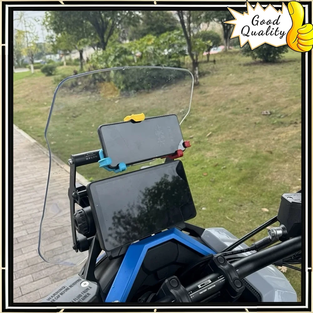 For ZONTES 368G crossbar front phone holder scooter navigation rod multi-function expansion rack stainless steel rack
For ZONTES 368G crossbar front phone holder scooter navigation rod multi-function expansion rack stainless steel rack