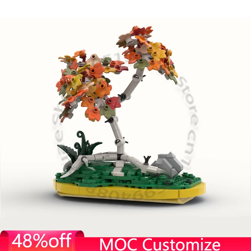 376 деталей, набор для сборки модульного конструктора «Бонсай из белой березы» (MOC), популярная детская развивающая игрушка, креативный дизайн, подарок на Рождество
376 деталей, набор для сборки модульного конструктора «Бонсай из белой березы» (MOC), популярная детская развивающая игрушка, креативный дизайн, подарок на Рождество