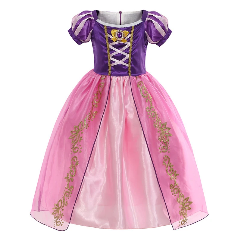 Kids Cosplay Tangled Princess Dress for Girls Short Sleeve Ball Gown Costumes Mesh Pink Purple Dresses Halloween Party Clothes
Kids Cosplay Tangled Princess Dress for Girls Short Sleeve Ball Gown Costumes Mesh Pink Purple Dresses Halloween Party Clothes