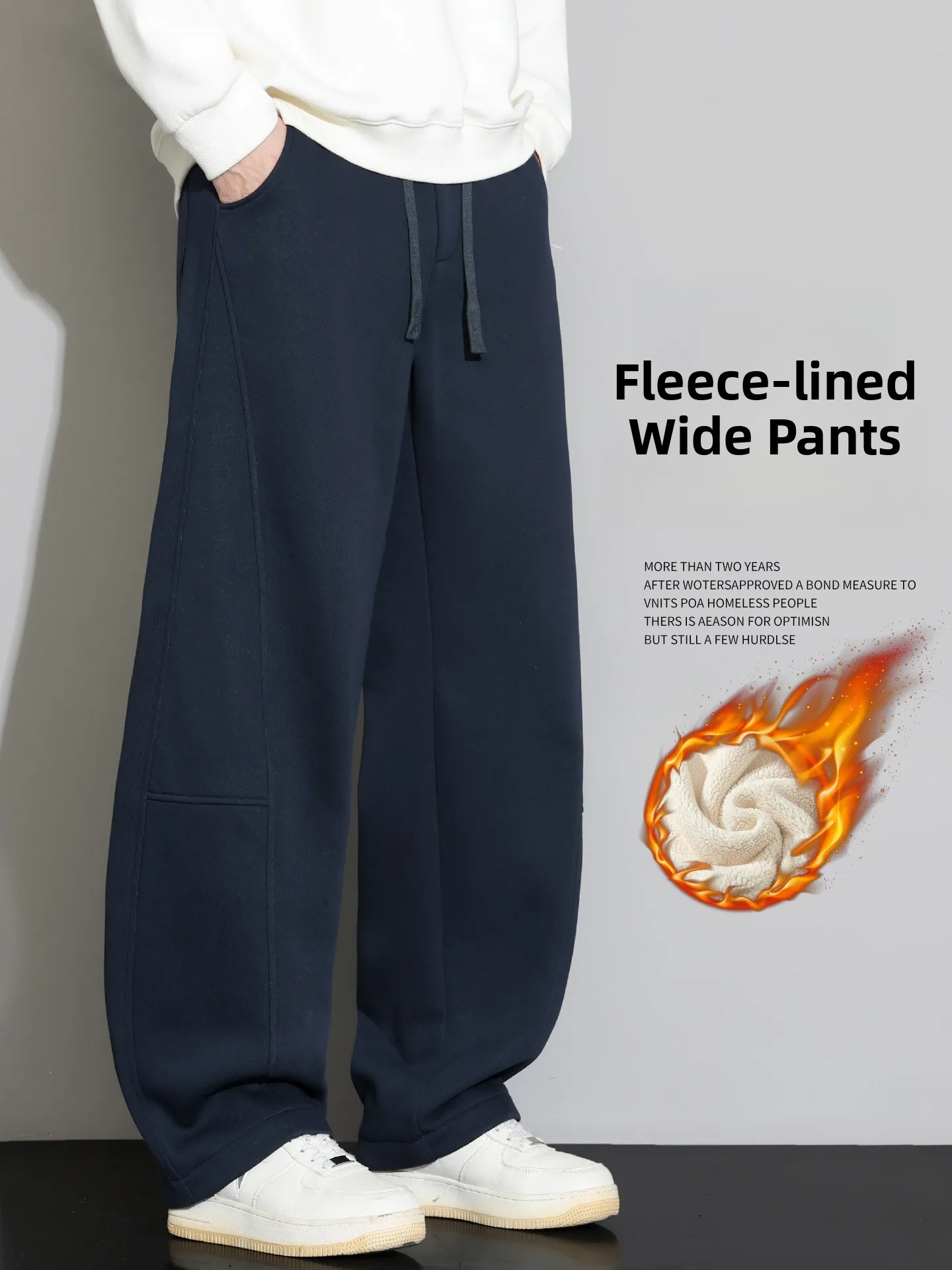 Мужские повседневные брюки свободного кроя с прямыми штанинами, утепленные, зимние, теплые, комфортные, прямого кроя, модные, универсальные
Мужские повседневные брюки свободного кроя с прямыми штанинами, утепленные, зимние, теплые, комфортные, прямого кроя, модные, универсальные