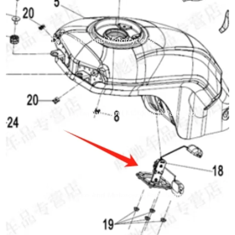 Датчик масляного рычага топливного бака, поплавок масла для моделей Cfmoto 700clx Cf700-2-2a-2c 2021-2025 гг.
Датчик масляного рычага топливного бака, поплавок масла для моделей Cfmoto 700clx Cf700-2-2a-2c 2021-2025 гг.