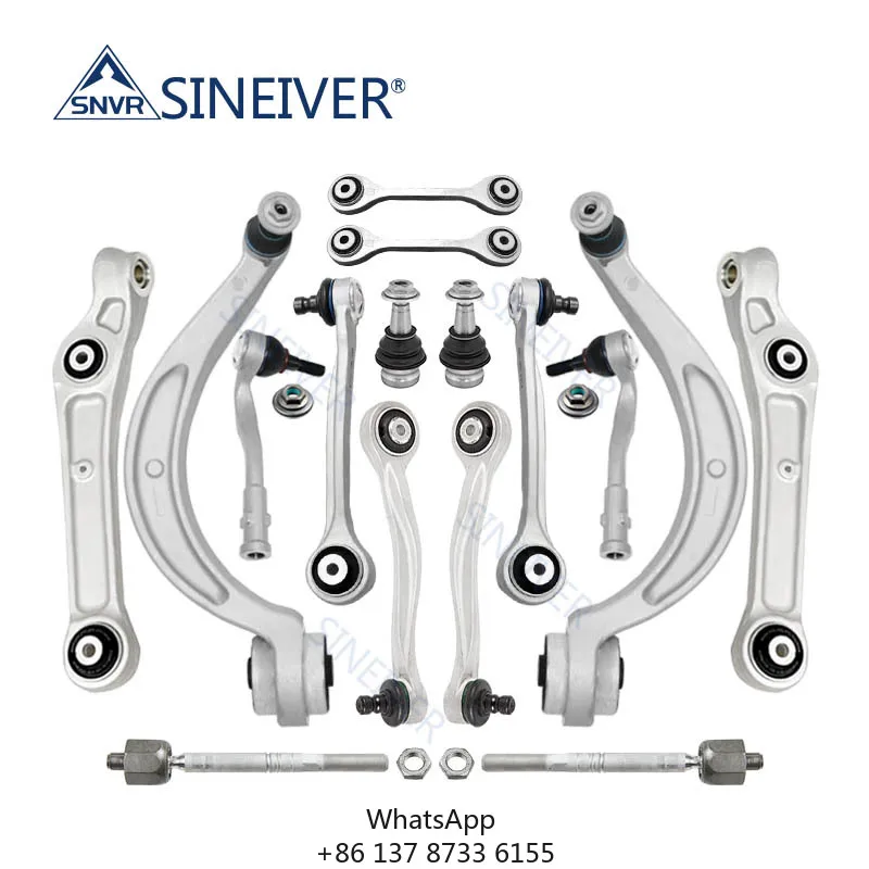 For Audi A5 A6 S6 A7 Q5 S5 S6 S7 B9 Auto Parts Replacement New Front Suspension Chassis Aluminum Control Arm Kit 8W0407509
For Audi A5 A6 S6 A7 Q5 S5 S6 S7 B9 Auto Parts Replacement New Front Suspension Chassis Aluminum Control Arm Kit 8W0407509