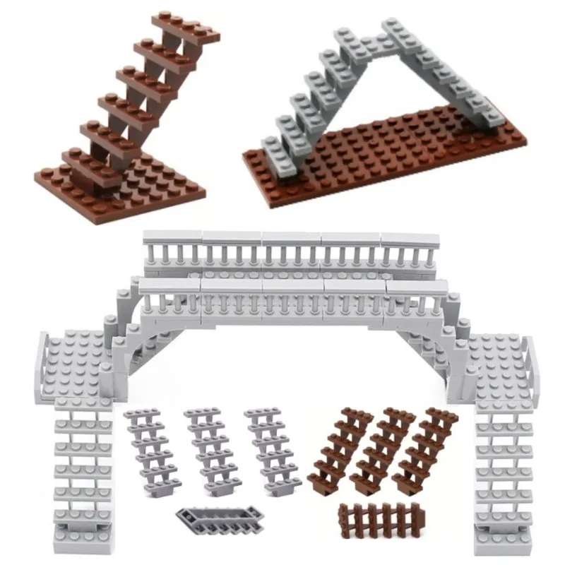MOC City Architecture Series Assembly Building Blocks Accessories for Overpass Street View Houses Stairs DIY Puzzle Toys
MOC City Architecture Series Assembly Building Blocks Accessories for Overpass Street View Houses Stairs DIY Puzzle Toys