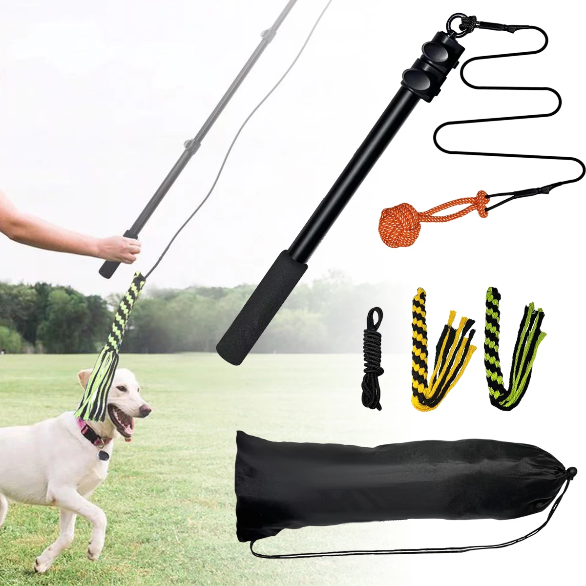 1Pcs New Dog Teeth Grinding Toy Bite-resistant Durable with Plush Refill Dog Retractable Pole Chew Interactive Pet Toys
1Pcs New Dog Teeth Grinding Toy Bite-resistant Durable with Plush Refill Dog Retractable Pole Chew Interactive Pet Toys