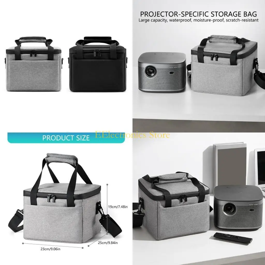 B03C Spacious Projector Carrying Case Dustproof Holds Remote Charging Cables Securely
B03C Spacious Projector Carrying Case Dustproof Holds Remote Charging Cables Securely
