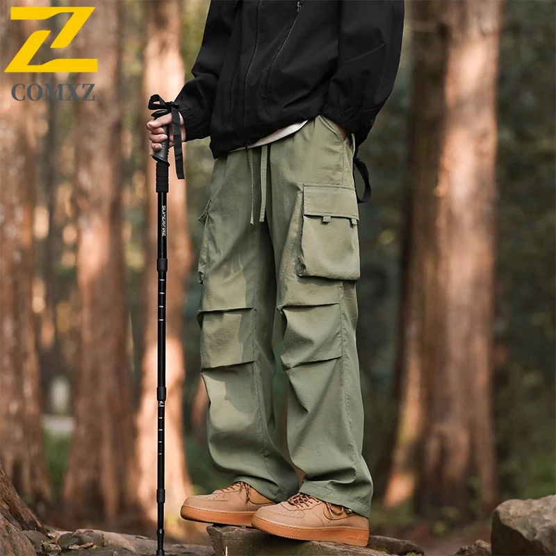 Men Casual Pants 2025 Trend Versatile Loose Breathable Multi Pocket Workwear Straight Leg Pants Outdoor Camping Travel Men Pants
Men Casual Pants 2025 Trend Versatile Loose Breathable Multi Pocket Workwear Straight Leg Pants Outdoor Camping Travel Men Pants
