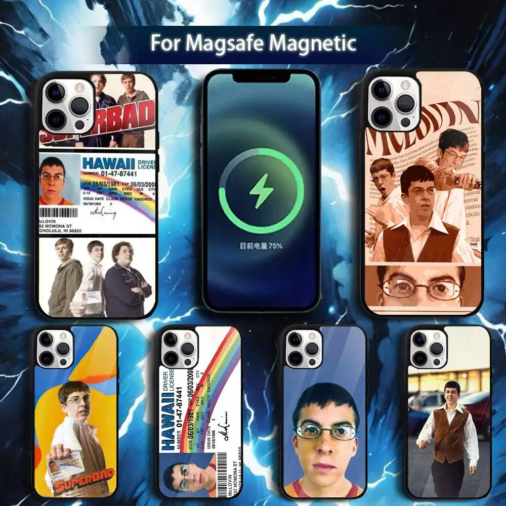 Mclovin M-Movie Superbad Phone Case For iPhone 17,16,15,14,13,12,11,Pro,Max,Plus,Mini,Magsafe,Magnetic Wireless Charging Case 
Mclovin M-Movie Superbad Phone Case For iPhone 17,16,15,14,13,12,11,Pro,Max,Plus,Mini,Magsafe,Magnetic Wireless Charging Case