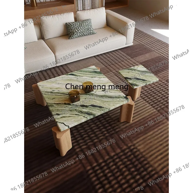 Italian Style Square Coffee Table - Minimalist luxury marble coffee table, natural stone living room table
Italian Style Square Coffee Table - Minimalist luxury marble coffee table, natural stone living room table