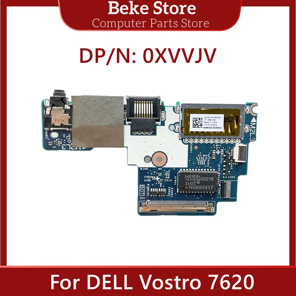 Beke, новый оригинальный для ноутбука DELL Vostro 7620, USB-интерфейсная плата, аудиоплата 223515 -1 0XVJV XVVJV 100% протестированная быстрая доставка
Beke, новый оригинальный для ноутбука DELL Vostro 7620, USB-интерфейсная плата, аудиоплата 223515 -1 0XVJV XVVJV 100% протестированная быстрая доставка