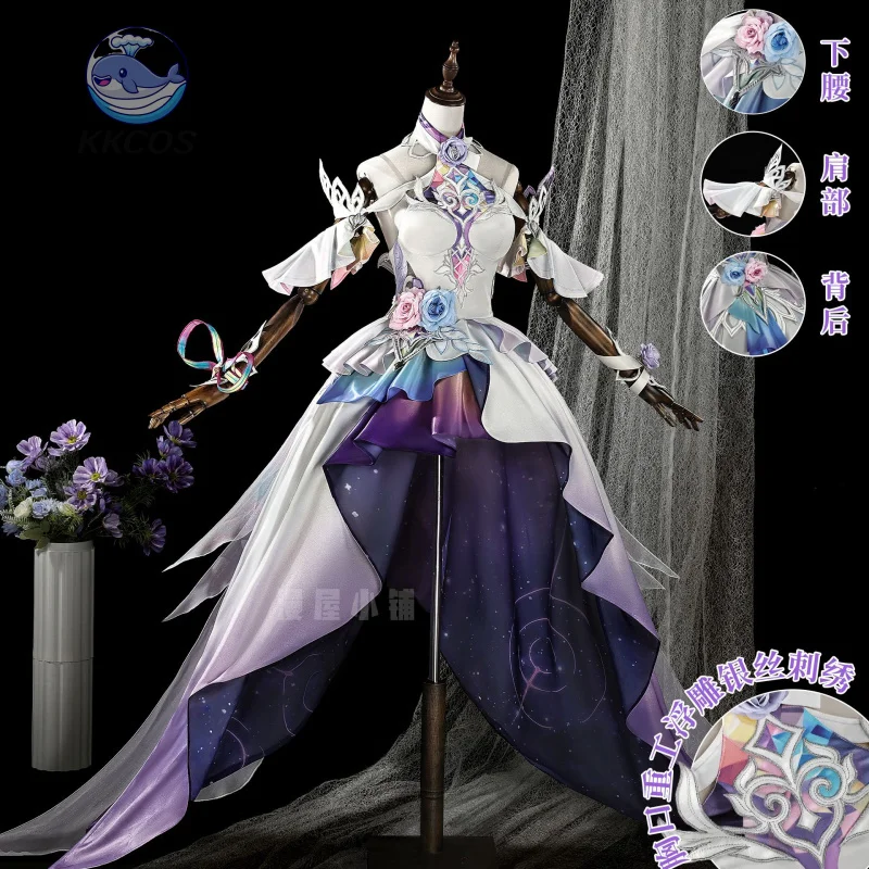 Honkai Star Rail Cyrene Cosplay Costume Full Set for Women Anime Game Halloween Carnival Party Role Play Outfit KKCos
Honkai Star Rail Cyrene Cosplay Costume Full Set for Women Anime Game Halloween Carnival Party Role Play Outfit KKCos