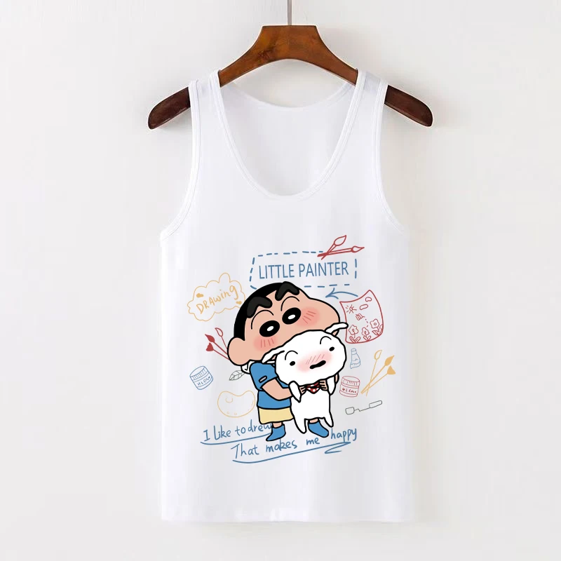 2025 New Women's Vest Crayon Shin Chan Summer Sleeveless Multifunctional Fashionable Casual Popular Round Neck Printed Vest
2025 New Women's Vest Crayon Shin Chan Summer Sleeveless Multifunctional Fashionable Casual Popular Round Neck Printed Vest