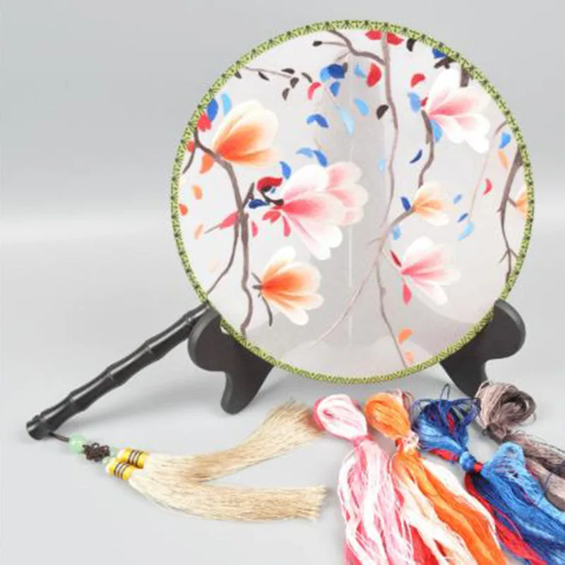 Chinese Double Sided Embroidery Kit, Suzhou DIY Craft for Adults Beginner, Round Fan Handmade Art Supplies,Creative Gift
Chinese Double Sided Embroidery Kit, Suzhou DIY Craft for Adults Beginner, Round Fan Handmade Art Supplies,Creative Gift