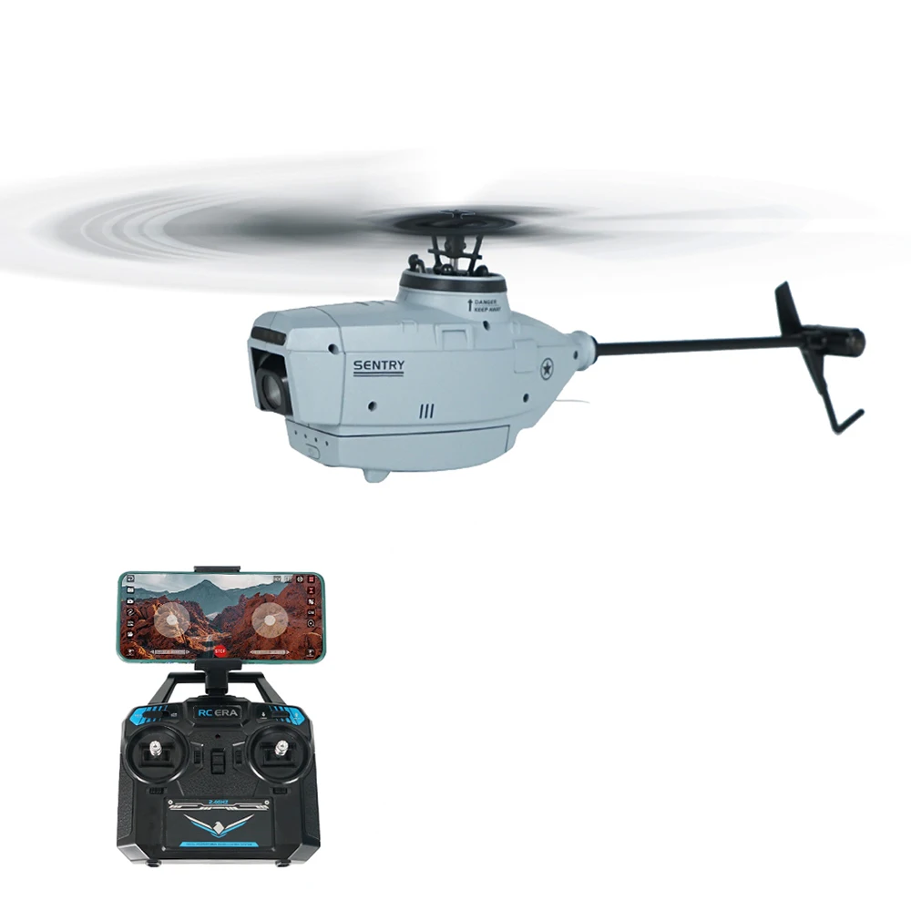 Mini C127 2.4GHz RC Drone 720P Camera 6-Axis Wifi RC Helicopter 6G With Wide Angle Camera Single Paddle Without Ailerons
Mini C127 2.4GHz RC Drone 720P Camera 6-Axis Wifi RC Helicopter 6G With Wide Angle Camera Single Paddle Without Ailerons