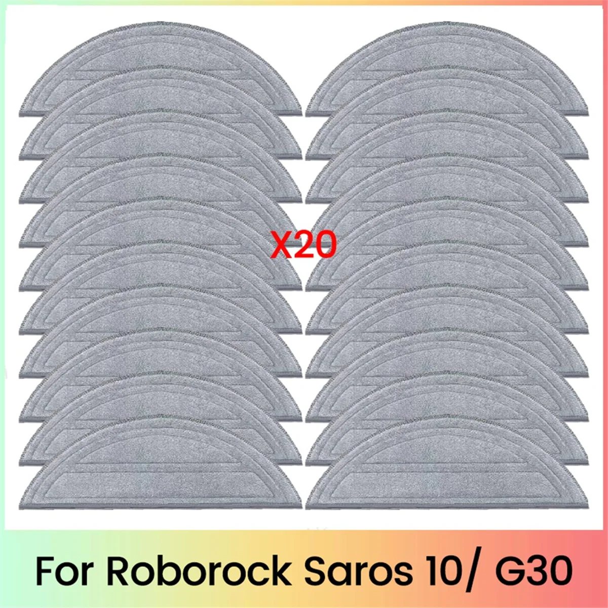 Замена подушечек для швабры CHFL для робота-пылесоса Roborock Saros 10/G30, многоразовые моющиеся аксессуары для ткани для мытья полов, 20 шт.
Замена подушечек для швабры CHFL для робота-пылесоса Roborock Saros 10/G30, многоразовые моющиеся аксессуары для ткани для мытья полов, 20 шт.