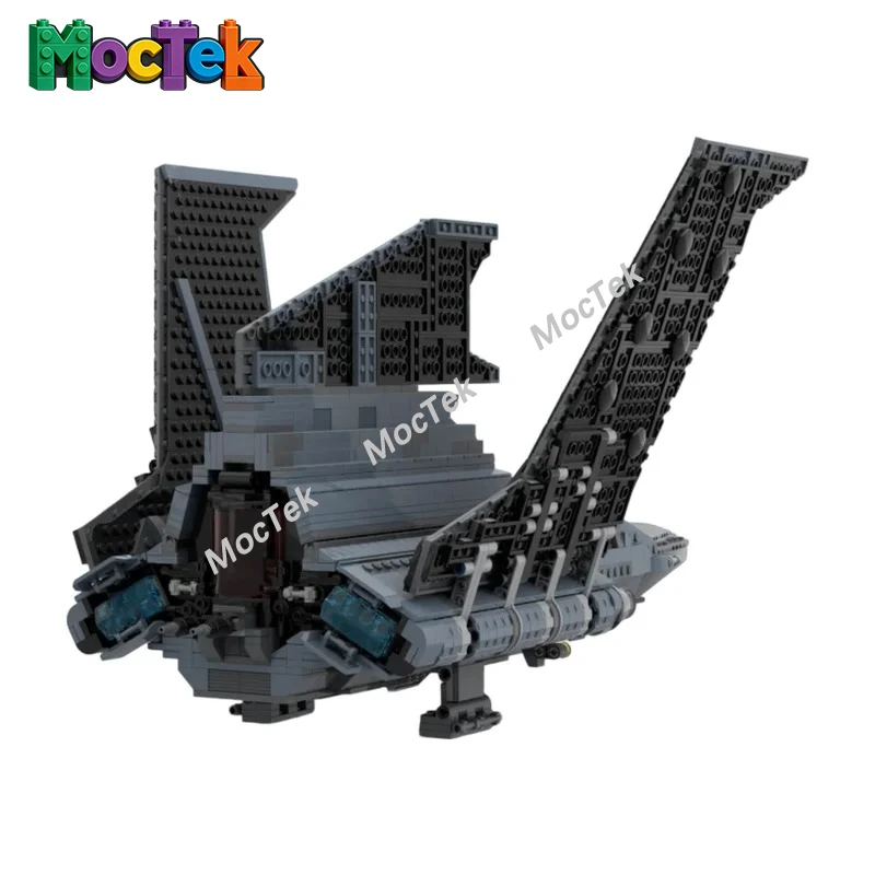 Aerospace Shuttle MOC Blocks, Futuristic Space Shuttle Vessel, Small Particle Building Bricks for Desktop Creative Assembly
Aerospace Shuttle MOC Blocks, Futuristic Space Shuttle Vessel, Small Particle Building Bricks for Desktop Creative Assembly
