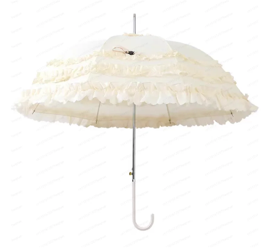 Gothic girl heart umbrella, birdcage flower marriage princess Lolita lace Japanese
Gothic girl heart umbrella, birdcage flower marriage princess Lolita lace Japanese