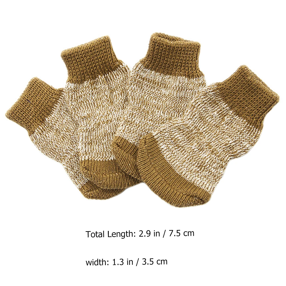 4pcs Dog Socks Cotton Pet Cotton Socks Pet Footwear Paws Puppy Durable Comfortable Skin-friendly Warm Protective
4pcs Dog Socks Cotton Pet Cotton Socks Pet Footwear Paws Puppy Durable Comfortable Skin-friendly Warm Protective