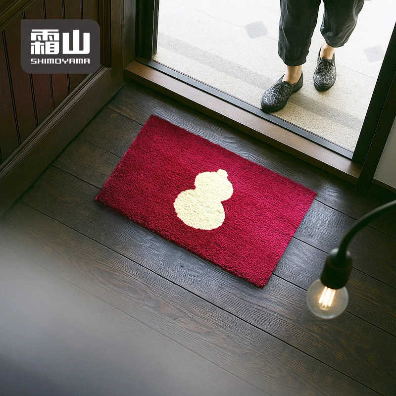 SHIMOYAMA Gourd Pattern Chinese Style Red Floor Mat Indoor Soft Good Wishes Machine Washable for Living Room
SHIMOYAMA Gourd Pattern Chinese Style Red Floor Mat Indoor Soft Good Wishes Machine Washable for Living Room