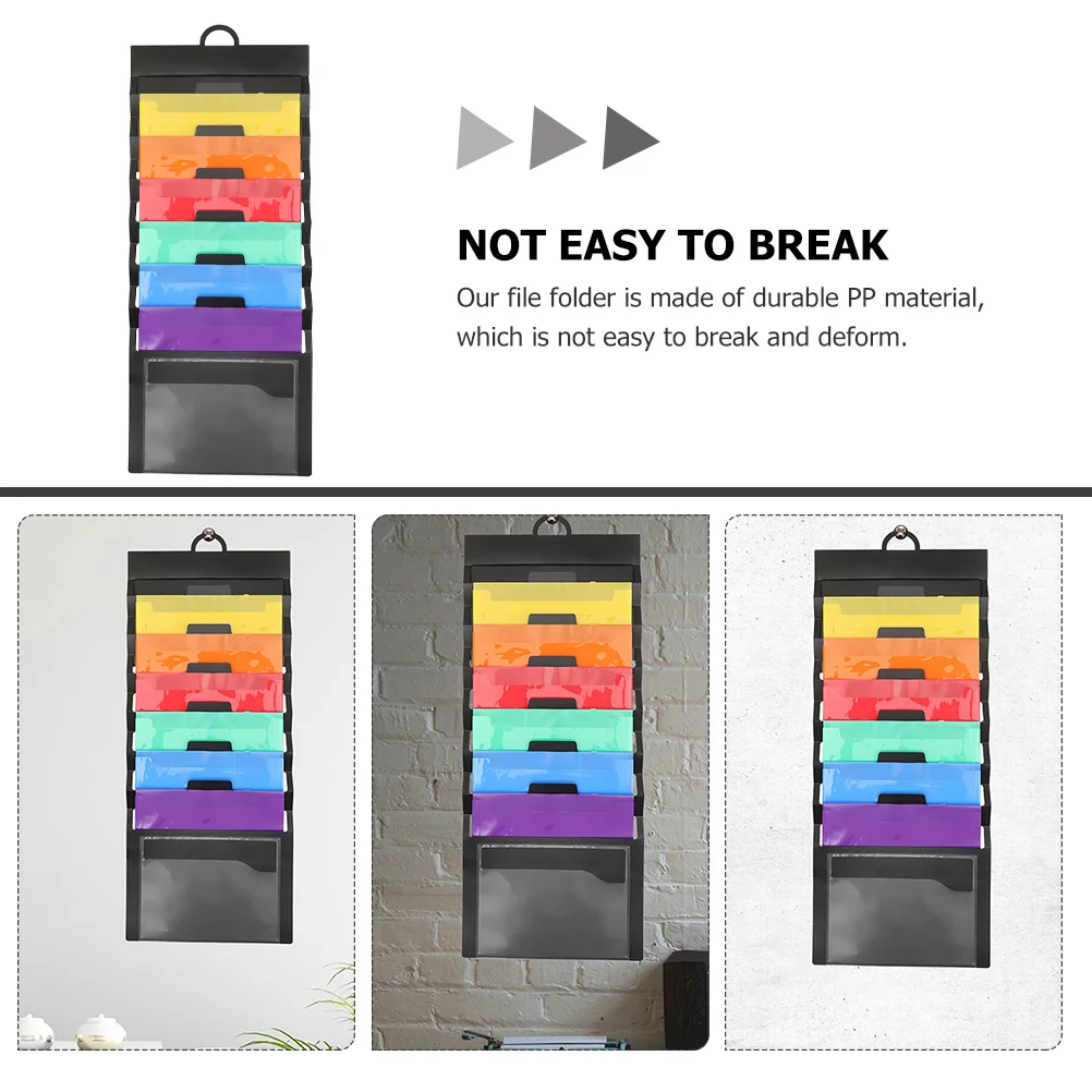 2Pcs Hanging File Organizer Foldable Wall Document Bag Reusable Storage Pouch for Files Certificates Cards Neat Office School
2Pcs Hanging File Organizer Foldable Wall Document Bag Reusable Storage Pouch for Files Certificates Cards Neat Office School