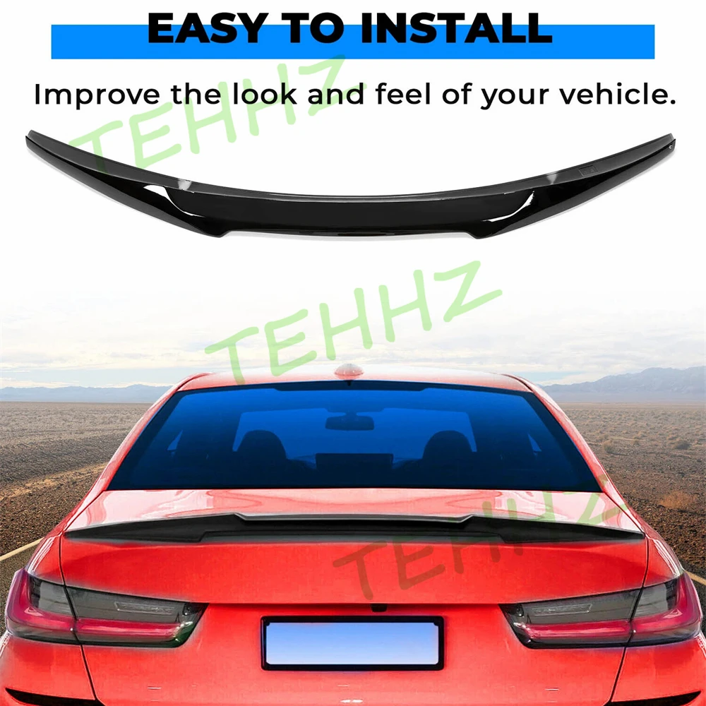 G20 330i G80 Spoiler M4 Style FOR BMW 2019-2024 Accessories ABS Glossy Black Auto Exterior Parts G20 Rear Trunk Wings Lip HOT
G20 330i G80 Spoiler M4 Style FOR BMW 2019-2024 Accessories ABS Glossy Black Auto Exterior Parts G20 Rear Trunk Wings Lip HOT