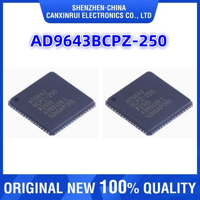 New Original AD9643BCPZ-250 AD9643BCPZ AD9643 QFN64 Analog-to-Digital Converter
New Original AD9643BCPZ-250 AD9643BCPZ AD9643 QFN64 Analog-to-Digital Converter