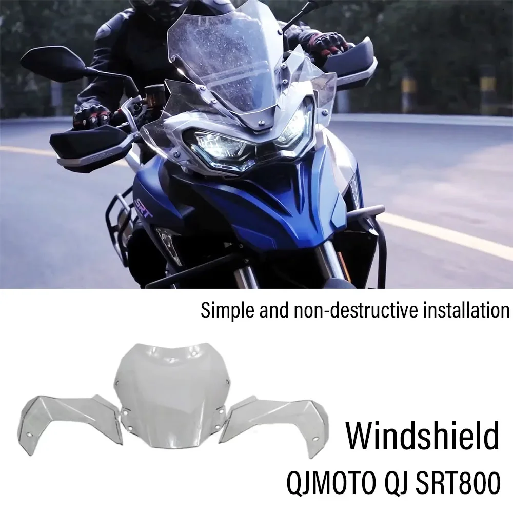 New For QJMOTO SRT800 Original Accessories Windshield Sports Windscreen Wind Deflector Fit SRT800X 800SRT SRT 800X 800
New For QJMOTO SRT800 Original Accessories Windshield Sports Windscreen Wind Deflector Fit SRT800X 800SRT SRT 800X 800