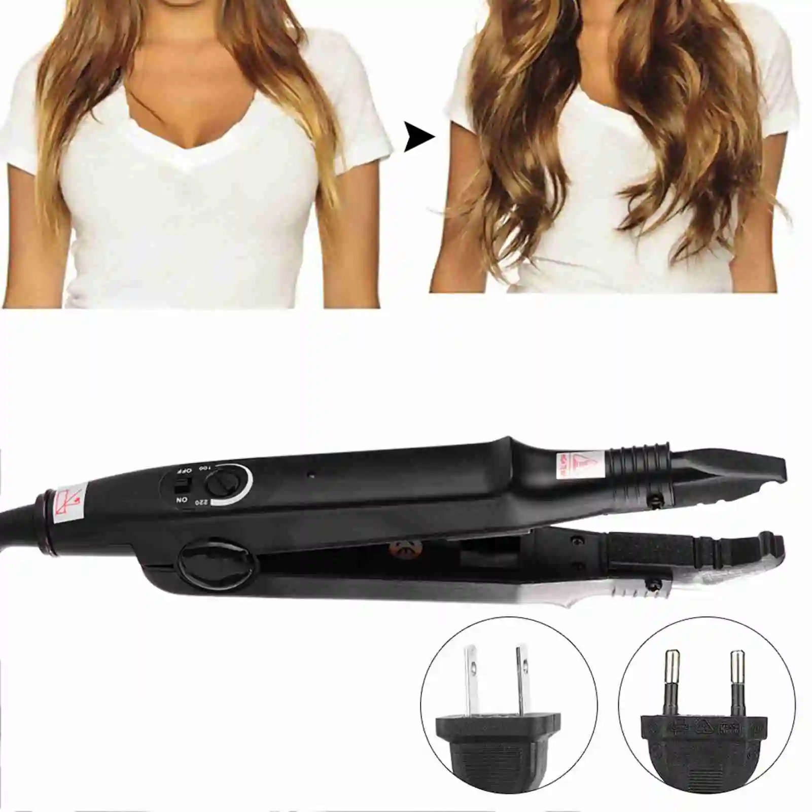 Hair Extension Tool Professional Hair Extension Iron Set Hair Connector Styling Tool for Home Salon (A Set)
Hair Extension Tool Professional Hair Extension Iron Set Hair Connector Styling Tool for Home Salon (A Set)
