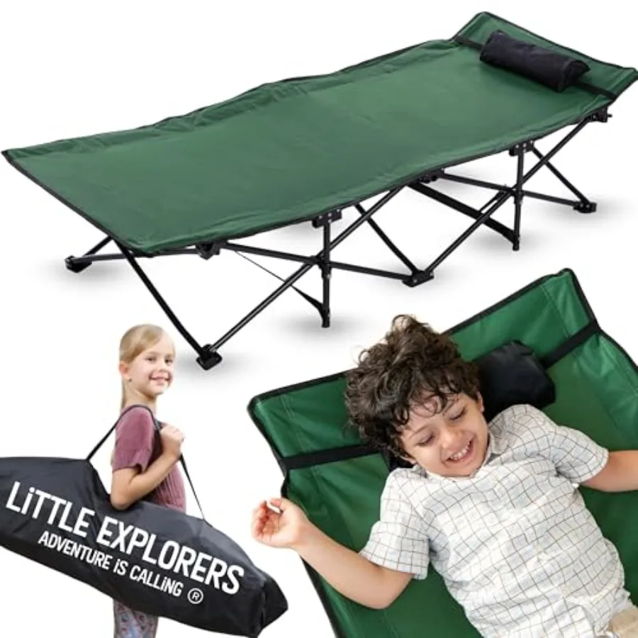 cot Child Camping and Travel Cot Cots for Sleeping Foldable Bed for Kid Includes Pillow and Bag Age 3-12 60inch
cot Child Camping and Travel Cot Cots for Sleeping Foldable Bed for Kid Includes Pillow and Bag Age 3-12 60inch