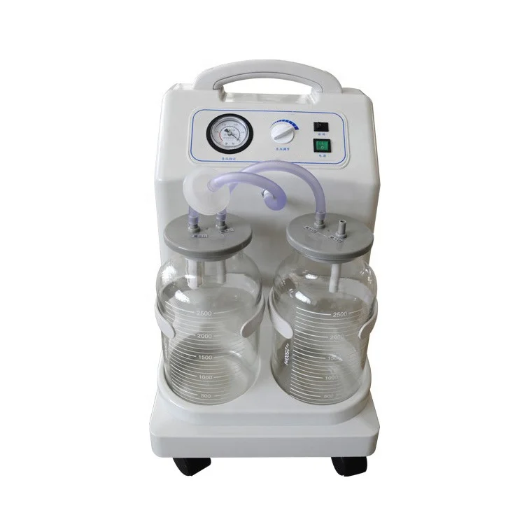 Good Quality SA-39M 5L Medical Electric Double bottles Trolley Portable Suction Apparatus
Good Quality SA-39M 5L Medical Electric Double bottles Trolley Portable Suction Apparatus