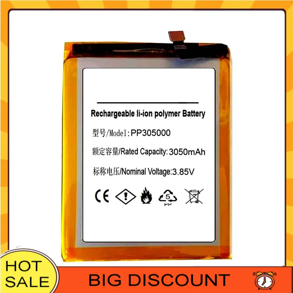 PP305000 Lightweight 3050mAh For Comio X11 Mobile Phone Battery Good Low-Temperature Performance
PP305000 Lightweight 3050mAh For Comio X11 Mobile Phone Battery Good Low-Temperature Performance