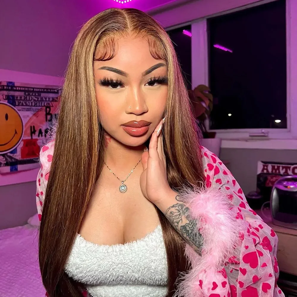 46 Inch 13x4 Lace Front Wig Human Hair Preplucked 13x6 HD Straight 200%Density 427 Highlight Colored Lace Frontal Wigs For Women
46 Inch 13x4 Lace Front Wig Human Hair Preplucked 13x6 HD Straight 200%Density 427 Highlight Colored Lace Frontal Wigs For Women