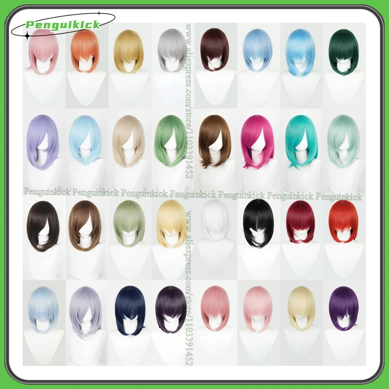 40cm Cosplay Synthetic Wig Basic Straight Bangs Long Heat Resistant Hair Role-play Game Anime Adult Women Multi-color Base Wigs
40cm Cosplay Synthetic Wig Basic Straight Bangs Long Heat Resistant Hair Role-play Game Anime Adult Women Multi-color Base Wigs