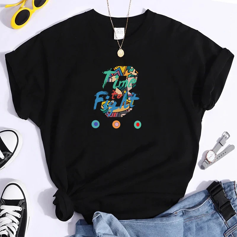 100% Pure Cotton Number Three Print Solid Crew Neck T-Shirt, Short Sleeve Casual Every Day Top For All Season, Women's Clothing
100% Pure Cotton Number Three Print Solid Crew Neck T-Shirt, Short Sleeve Casual Every Day Top For All Season, Women's Clothing