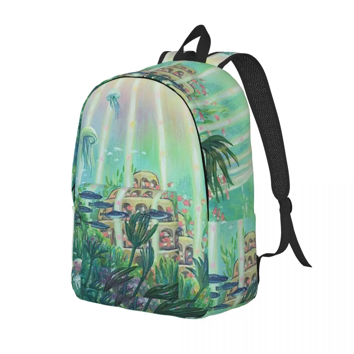 Ponyo Painting Anime Underwater Backpack Daypack Large Capacity Children BookBag School Bag Shoulder Bags for Boys Girls
Ponyo Painting Anime Underwater Backpack Daypack Large Capacity Children BookBag School Bag Shoulder Bags for Boys Girls