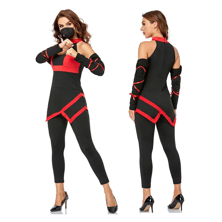 Japan Samurai Ninja Cosplay Anime Halloween Costume for Women Adult Sexy Warrior Tight Jumpsuits Carnival Dress Game Role Play
Japan Samurai Ninja Cosplay Anime Halloween Costume for Women Adult Sexy Warrior Tight Jumpsuits Carnival Dress Game Role Play