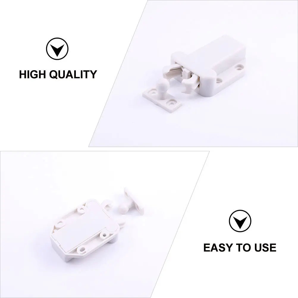 4Pcs Auto Close Latch for Furniture Cabinet Door Lock Press to Open Catch Bounce Mechanism Invisible Design Drawer
4Pcs Auto Close Latch for Furniture Cabinet Door Lock Press to Open Catch Bounce Mechanism Invisible Design Drawer