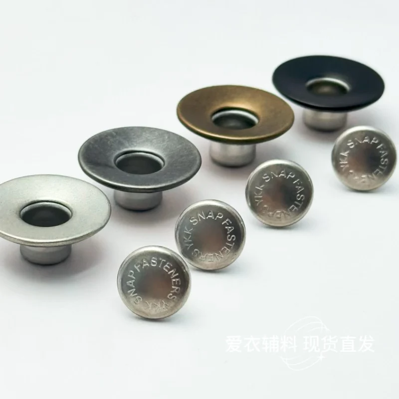 SNAP Bottom Nail All-copper Denim Buckle 27L New Full Cannot Be Installed By Hand 100 Pieces
SNAP Bottom Nail All-copper Denim Buckle 27L New Full Cannot Be Installed By Hand 100 Pieces