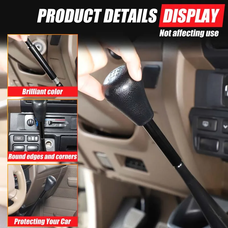 For Toyota Land Cruiser LC70/LC76/LC75/LC78/LC79 Car Lever Gear Shifter 88.6MM Aluminum Shift Lever Knob Extender Extension
For Toyota Land Cruiser LC70/LC76/LC75/LC78/LC79 Car Lever Gear Shifter 88.6MM Aluminum Shift Lever Knob Extender Extension