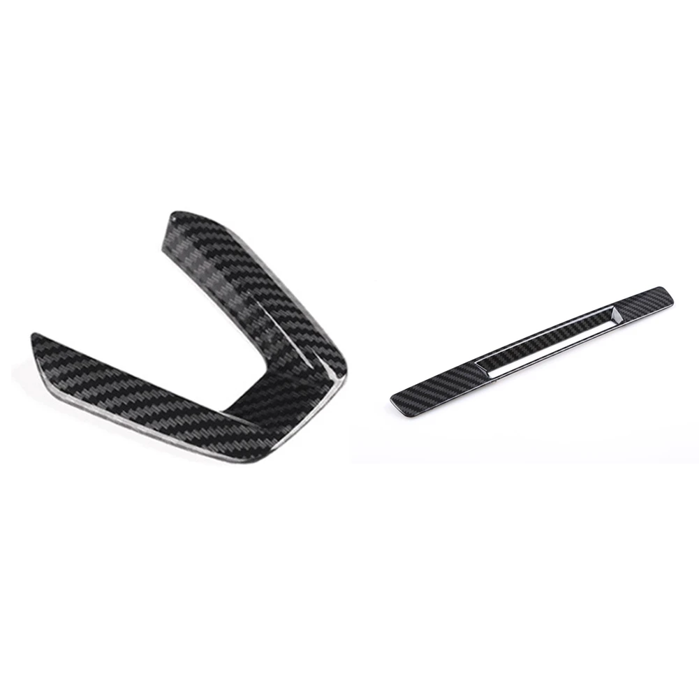 Steering Wheel Decoration Trim Abs Car-Covers Upgrade with Center Console Carbon Fibre Liquid Crystal Screen Trim Strip
Steering Wheel Decoration Trim Abs Car-Covers Upgrade with Center Console Carbon Fibre Liquid Crystal Screen Trim Strip