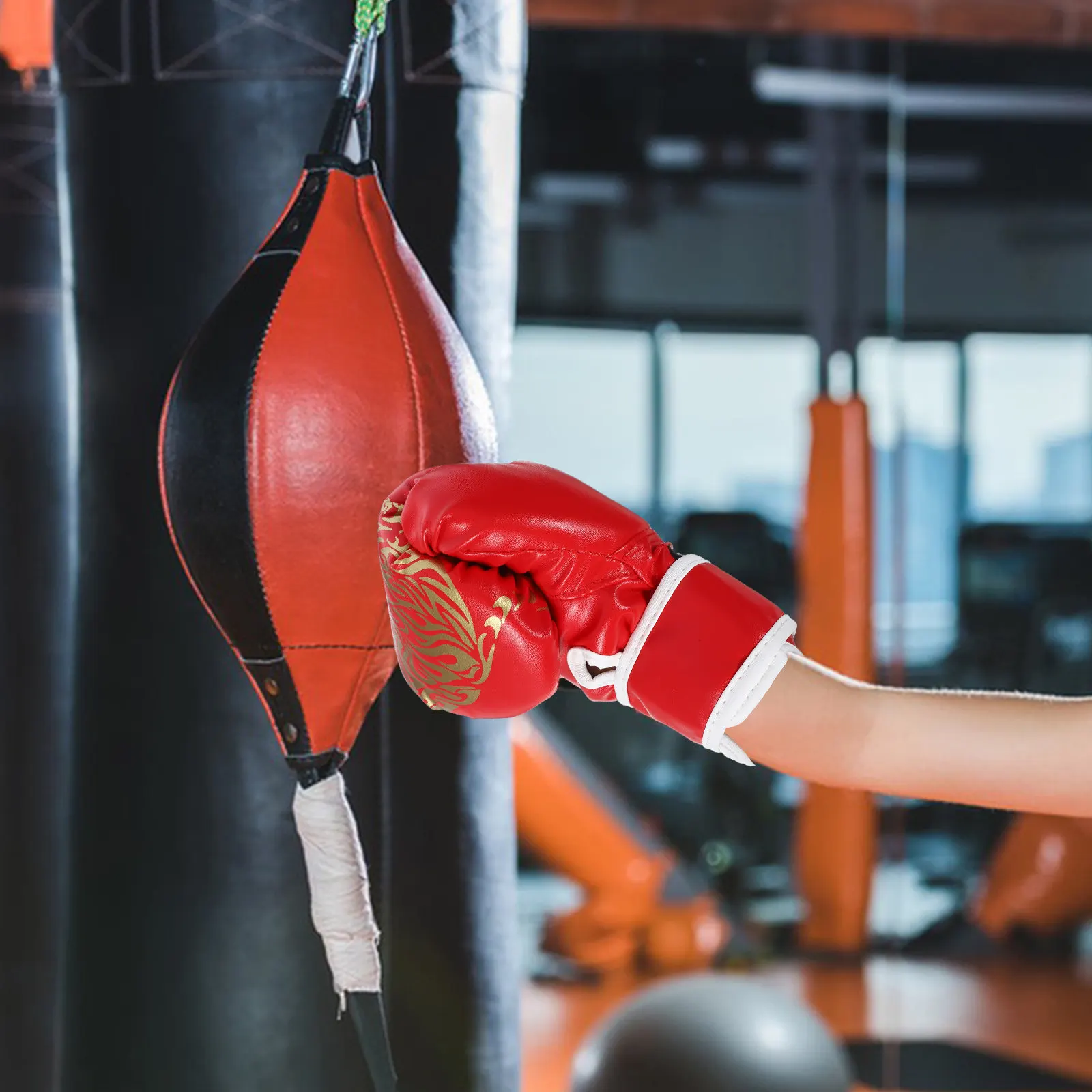 1 Pair Boxing Thai Punching Glove For Training Sparring Gloves Portable Lightweight Breathable Design Kickboxing
1 Pair Boxing Thai Punching Glove For Training Sparring Gloves Portable Lightweight Breathable Design Kickboxing