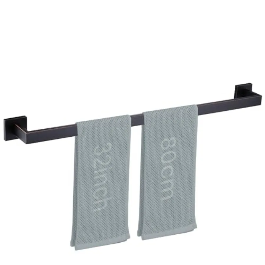 ORB 32-Inch Towel Bar for Bathroom Kitchen Square Towel Rack Total-34 Towel Rod Bath Towel Holder Heavy Duty Wall Mounted Towel
ORB 32-Inch Towel Bar for Bathroom Kitchen Square Towel Rack Total-34 Towel Rod Bath Towel Holder Heavy Duty Wall Mounted Towel