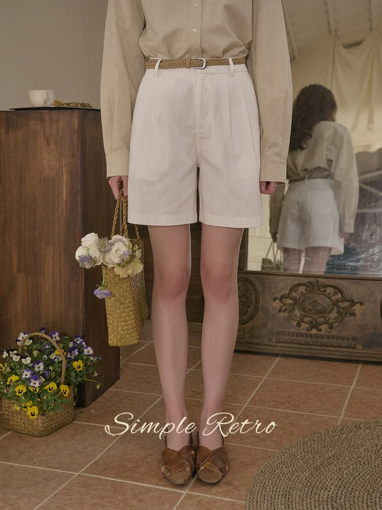 Comfortable Casual Cotton Pants Women's High Waist Five-Point Shorts Versatile Stylish Everyday Wear Pure Cotton Bottoms
Comfortable Casual Cotton Pants Women's High Waist Five-Point Shorts Versatile Stylish Everyday Wear Pure Cotton Bottoms