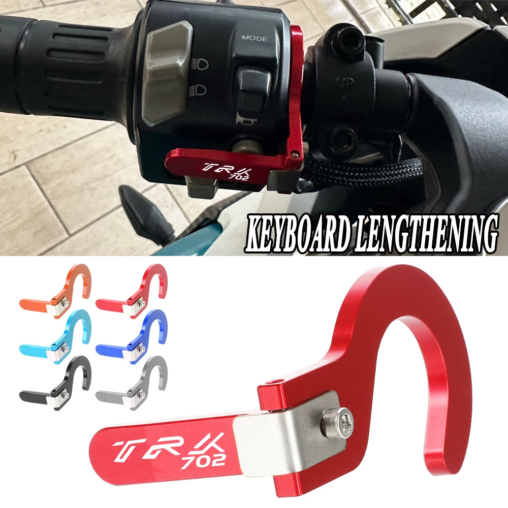 For Benelli TRK702/X TRK702 TRK702X TRK 702 702X 2023 2024 Keyboard lengthening Horn Switch Button Shell Extension Bracket Parts
For Benelli TRK702/X TRK702 TRK702X TRK 702 702X 2023 2024 Keyboard lengthening Horn Switch Button Shell Extension Bracket Parts