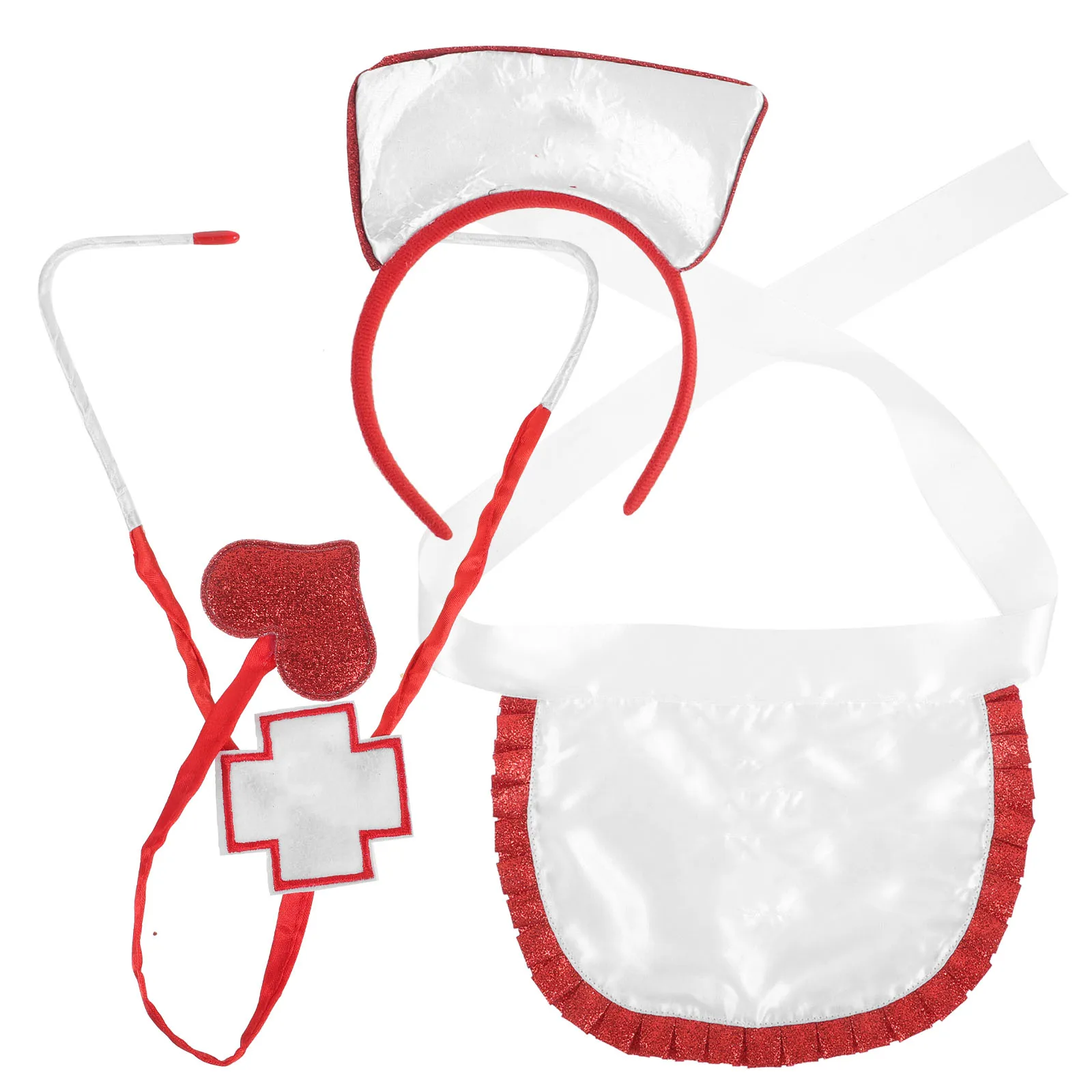 Nurse Costume Accessories Stethoscope Hair Women Suit Cosplay Outfit Bachelor Party Nurse Headb Set Halloween Props Safe
Nurse Costume Accessories Stethoscope Hair Women Suit Cosplay Outfit Bachelor Party Nurse Headb Set Halloween Props Safe