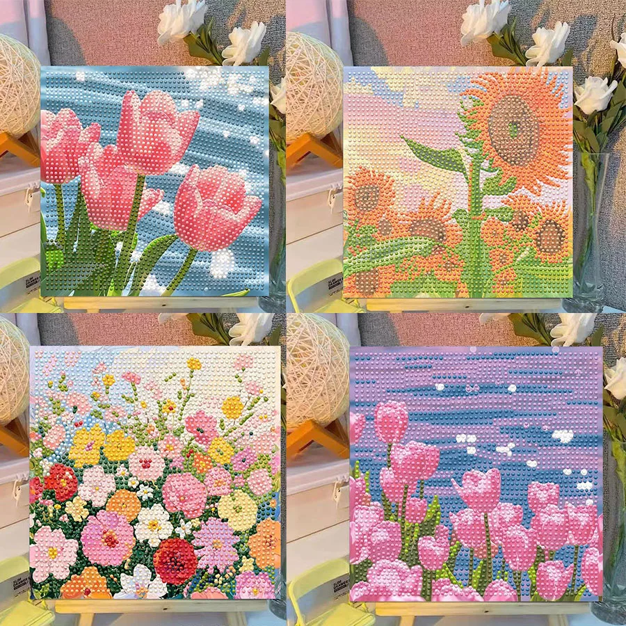 Набор для вышивания крестиком 5D DIY: Картина «Цветочный море» с подсолнухами, в рамке из хрустальных страз, подарок на день рождения
Набор для вышивания крестиком 5D DIY: Картина «Цветочный море» с подсолнухами, в рамке из хрустальных страз, подарок на день рождения