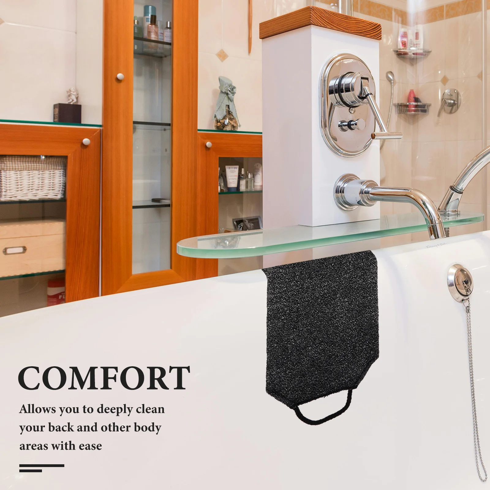 3Pcs Durable Shower Towels Long Strip Suspensible Design Easy Clean Dry Scrubbing Portable Bathing Accessories
3Pcs Durable Shower Towels Long Strip Suspensible Design Easy Clean Dry Scrubbing Portable Bathing Accessories