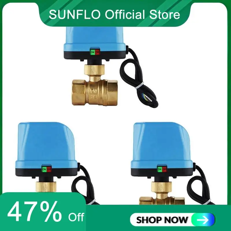 SUNFLO 3X 2-ходовой зоновой клапан Двуходовой клапан Шаровой клапан двигателя Электрический электрический клапан Реверсивный шаровой клапан 220 В DN20 (G3 / 4 дюйма)
SUNFLO 3X 2-ходовой зоновой клапан Двуходовой клапан Шаровой клапан двигателя Электрический электрический клапан Реверсивный шаровой клапан 220 В DN20 (G3 / 4 дюйма)