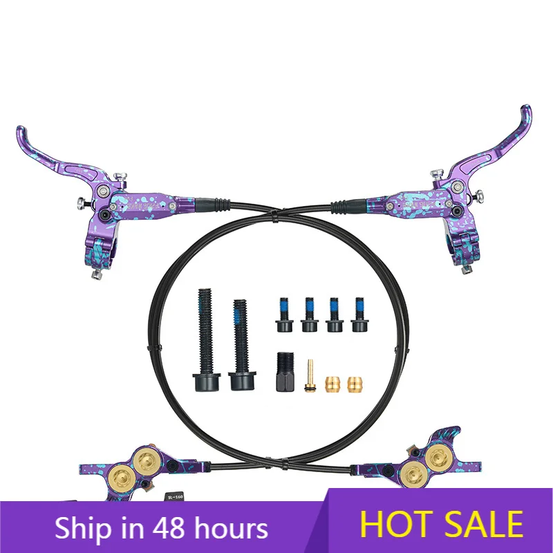 YTYIN FV4 Front and Rear Brakes Disc Mountain Hydraulic Disc Vertical Cylinder Mountain Bike Oil Brake Set
YTYIN FV4 Front and Rear Brakes Disc Mountain Hydraulic Disc Vertical Cylinder Mountain Bike Oil Brake Set