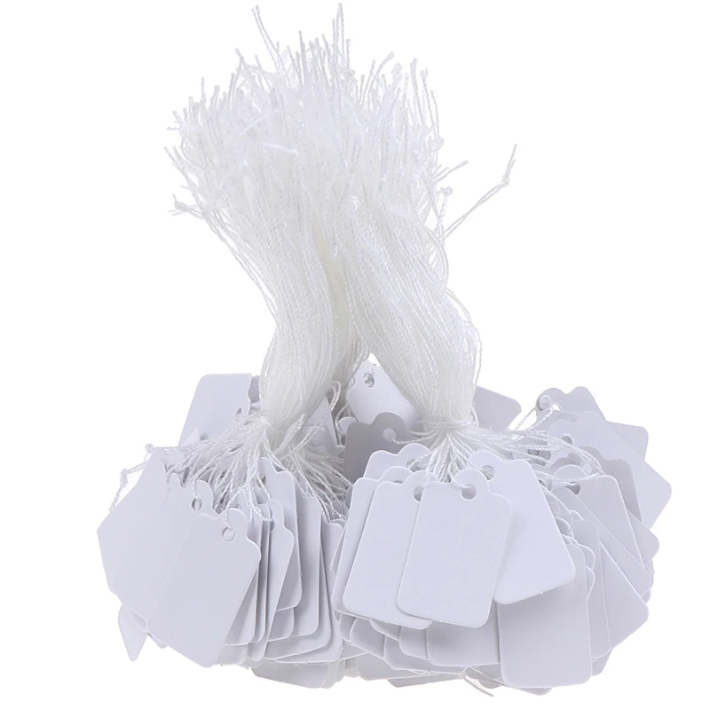 300Pcs label tie string strung ticket jewelry merchandise display price tags.
300Pcs label tie string strung ticket jewelry merchandise display price tags.