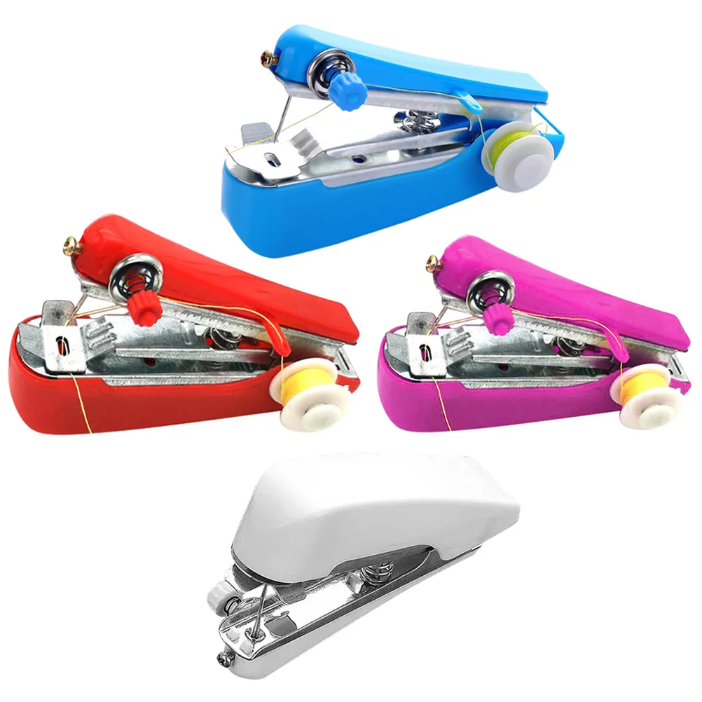 4 Pcs Heavy Duty Sewing Machine Mini Handheld Tool Machines Small Needles Portable
4 Pcs Heavy Duty Sewing Machine Mini Handheld Tool Machines Small Needles Portable